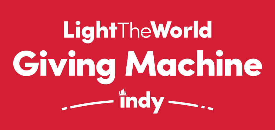 Giving Machine Indy