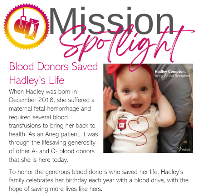 Versiti Mission Spotlight