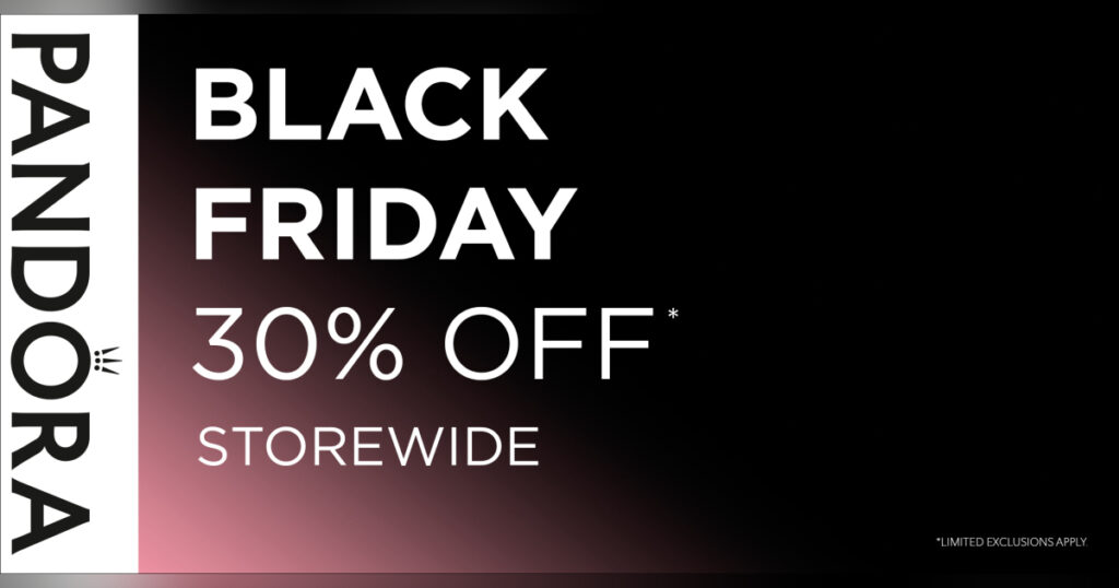 Pandora Black Friday Sale