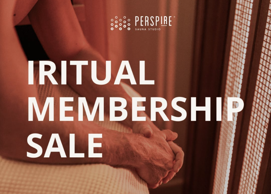 Perspire Sauna Studio Iritual Membership Sale