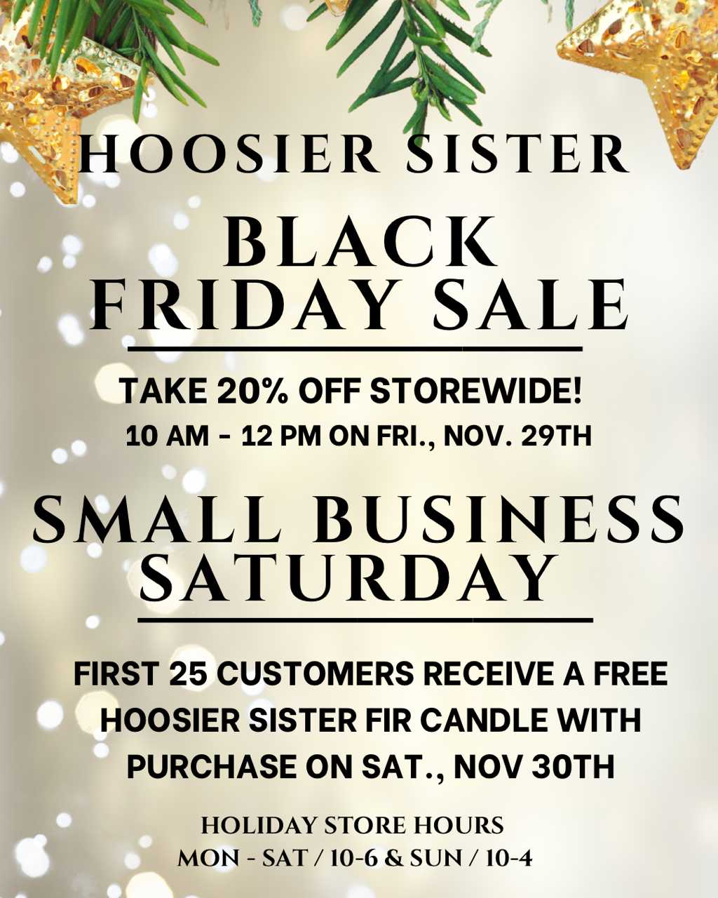 Hoosier Sister Sales