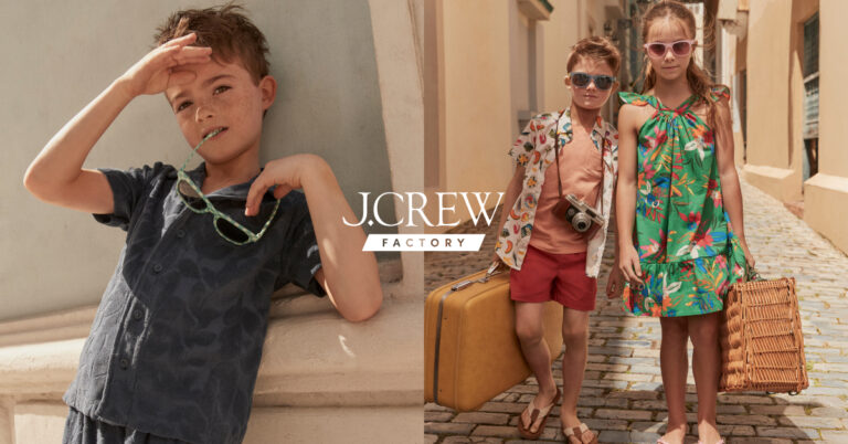 J.Crew Factory Models in Summer Attire