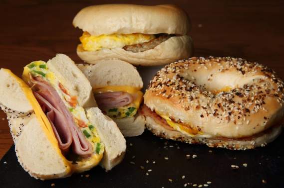 Barry Bagels sandwiches