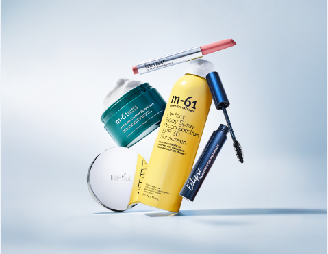 M61 sun care products