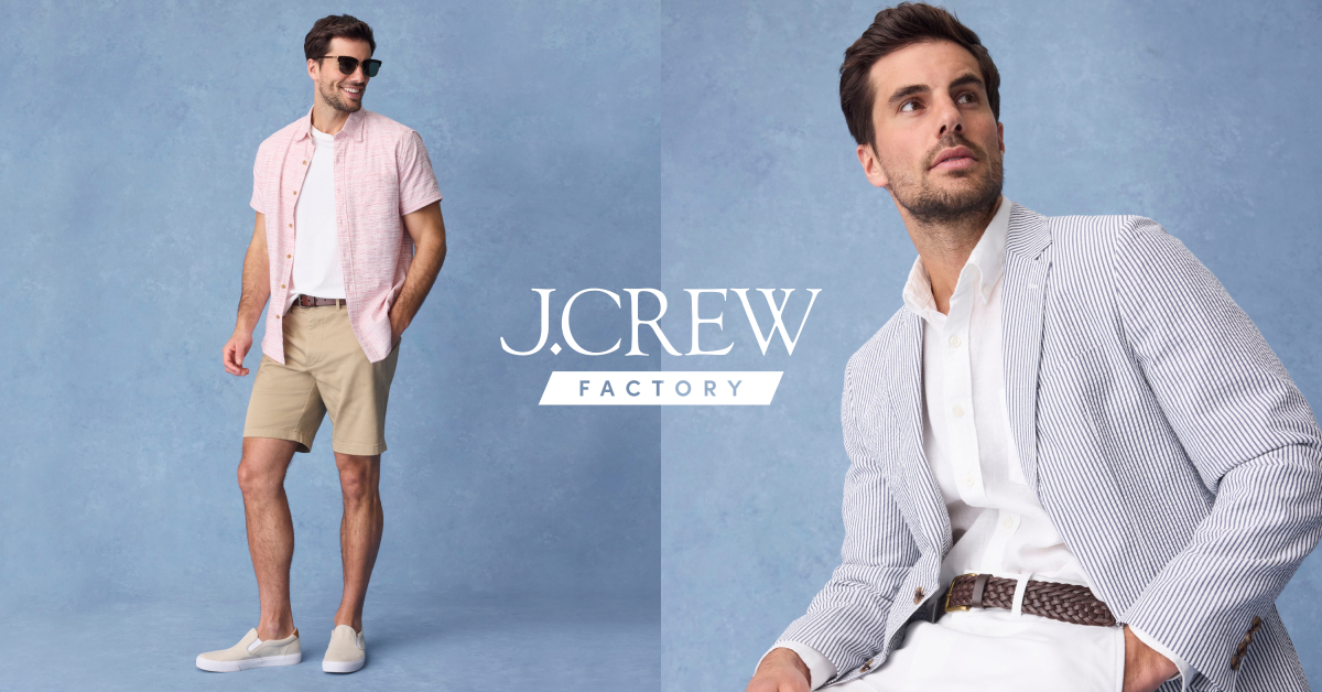 J.Crew July Promo Summer Mens Clothes
