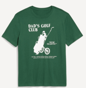 Old Navy Golf Club Graphic Tee