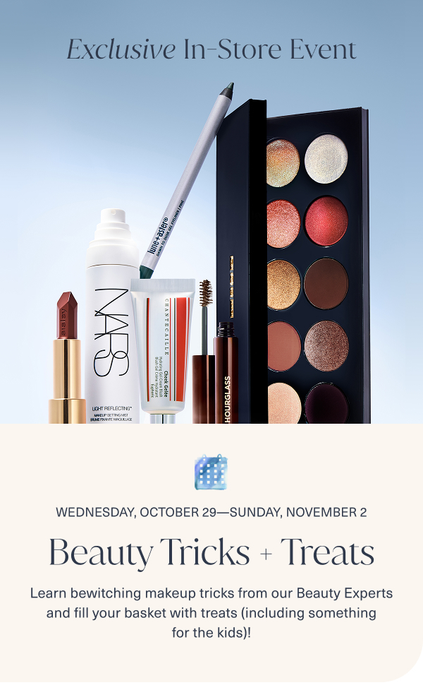 tricks and treats Bluemercury makeup
